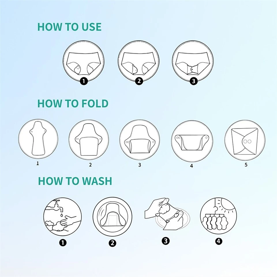 Sanitary Pads Menstrual Cloth best